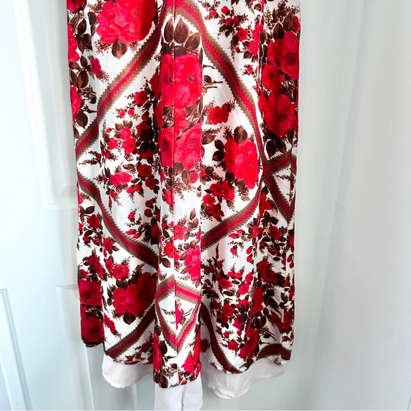 Hill House Davina Dress in Red Diamond Rose - Picture 7 of 9